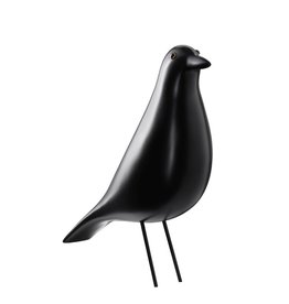 VITRA Eames House Bird, Massief Elzenhout, Zwart Gelakt