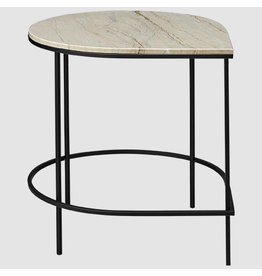 AYTM STILLA TABLE WITH MARBLE TOP SAND