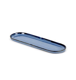 Serax NV BORD OVAAL 28X9XH1,3 BLAUW