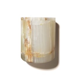 THE LUXURIATE NATURAL ONYX CANDLE HOLDER