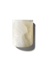 THE LUXURIATE WHITE ONYX CANDLE HOLDER