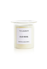 THE LUXURIATE OUD BOIS CANDLE INSERT CLEAR