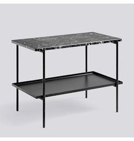 HAY TABLE D'APPOINT DE RECHARGEMENT / ACIER REVàƒÅ TEMENT POUDRE NOIRE SOUPLE NOIRE L75 X W44 X H55