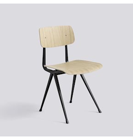 HAY RESULT CHAIR / BLACK POWDER COATED STEEL - MATT LACQUERED