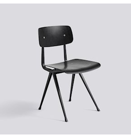 HAY RESULT CHAIR / BLACK POWDER COATED STEEL - BLACK STAINED