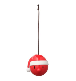 Hoptimist RED SANTA ORNAMENT (2PCS.)