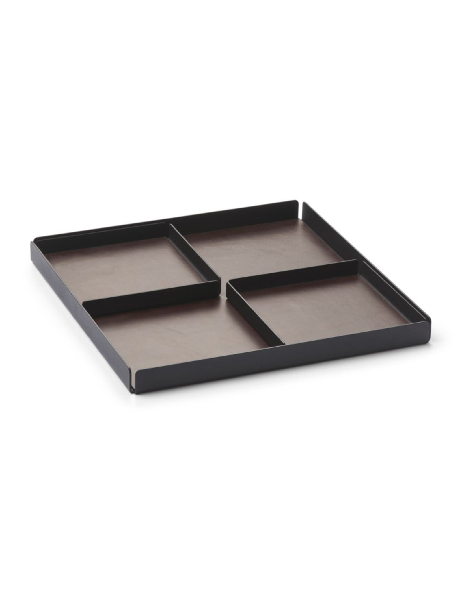 NAV Scandinavia POCKETS REST Organiser tray 3pcs set - Black/Brown