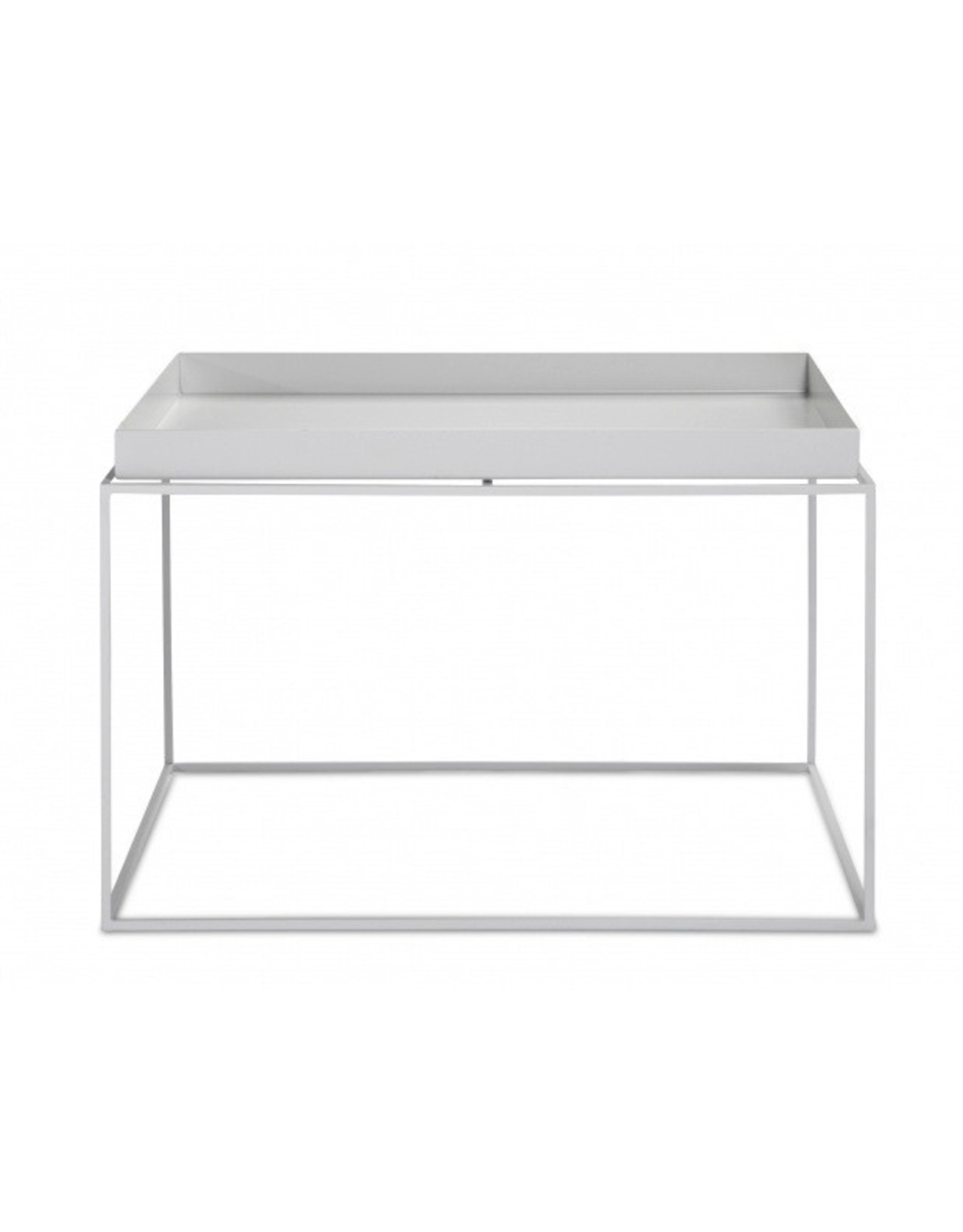 HAY Tray Table-Coffee L60 x W60 x H39-White powder coated steel