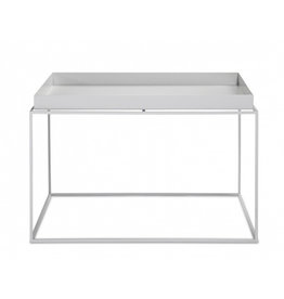 HAY Tray Table-Coffee L60 x W60 x H39-White powder coated steel