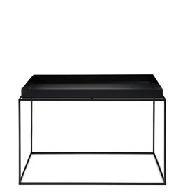 HAY Tray Table-Coffee L60 x W60 x H39-Black powder coated steel