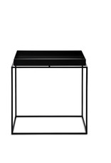 HAY Tray Table-Small L30 x W30 x H34-Black powder coated steel