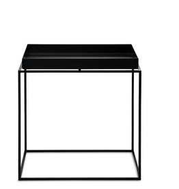 HAY Tray Table-Small L30 x W30 x H34-Black powder coated steel