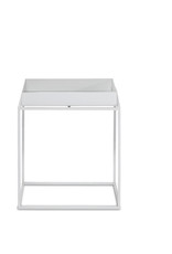 HAY  Tray Table-Small L30 x W30 x H34-White powder coated steel