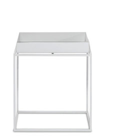 HAY Tray Table-Small L30 x W30 x H34-White powder coated steel