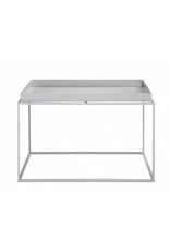HAY Tray Table-Coffee L60 x W60 x H39-Warm grey powder coated steel