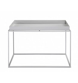 HAY Tray Table-Coffee L60 x W60 x H39-Warm grey powder coated steel