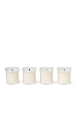 FERM LIVING Scented Advent Candles Set of 4 White