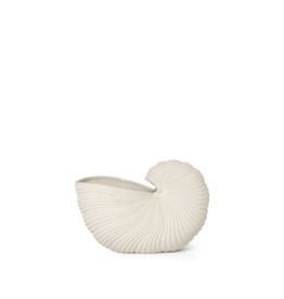 FERM LIVING Shell Pot - Off-White