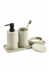 Serax Potje met deksel ovaal Cose S L10,2xB7xH3,3cm Beige