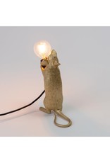 Seletti Mouse Lamp Step Gold