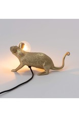 Seletti Mouse lamp Lop Gold