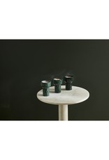 Como Candle Holder Forest Green Marble