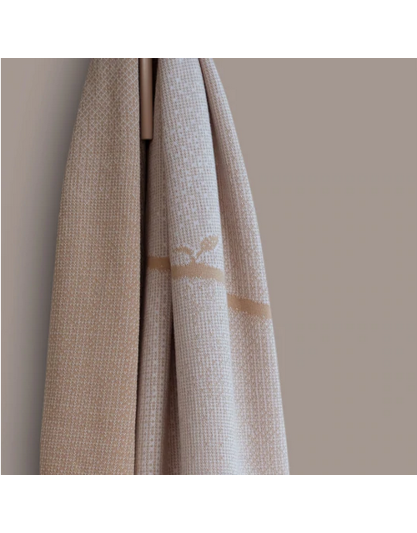Moonoo Growing - katoenen sjaal natural beige
