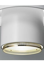 Artek A201 Pendant Light / EU  White, Ring Brass-Plated