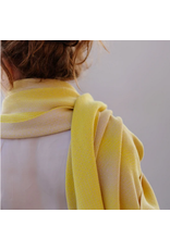 Moonoo Palm - katoenen sjaal soft yellow