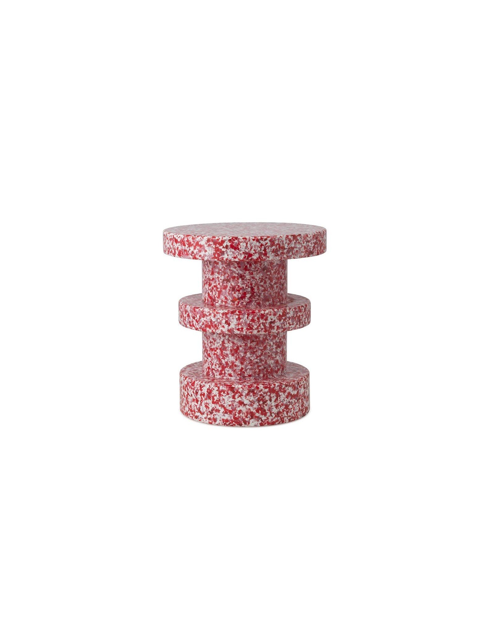 Normann Copenhagen Bit Stool Stack Red