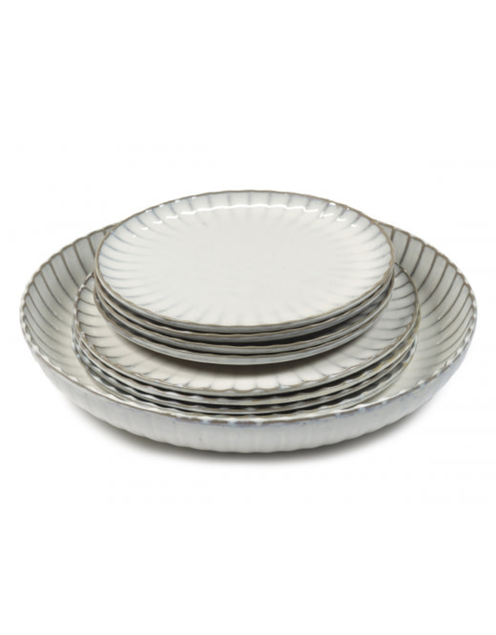 Serax Dinner Set Inku L32,5xB33,5xH16,3cm Wit