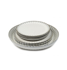 Serax Dinner Set Inku L32,5xB33,5xH16,3cm Wit