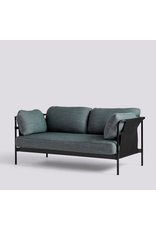 HAY CAN 2 SEATER / SURFACE BY HAY 990 / BLACK POWDER COATED STEEL