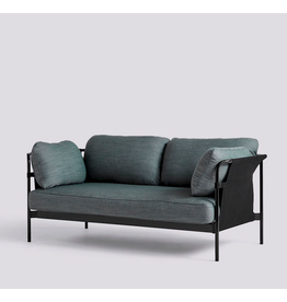 HAY CAN 2 SEATER / SURFACE BY HAY 990 / BLACK POWDER COATED STEEL