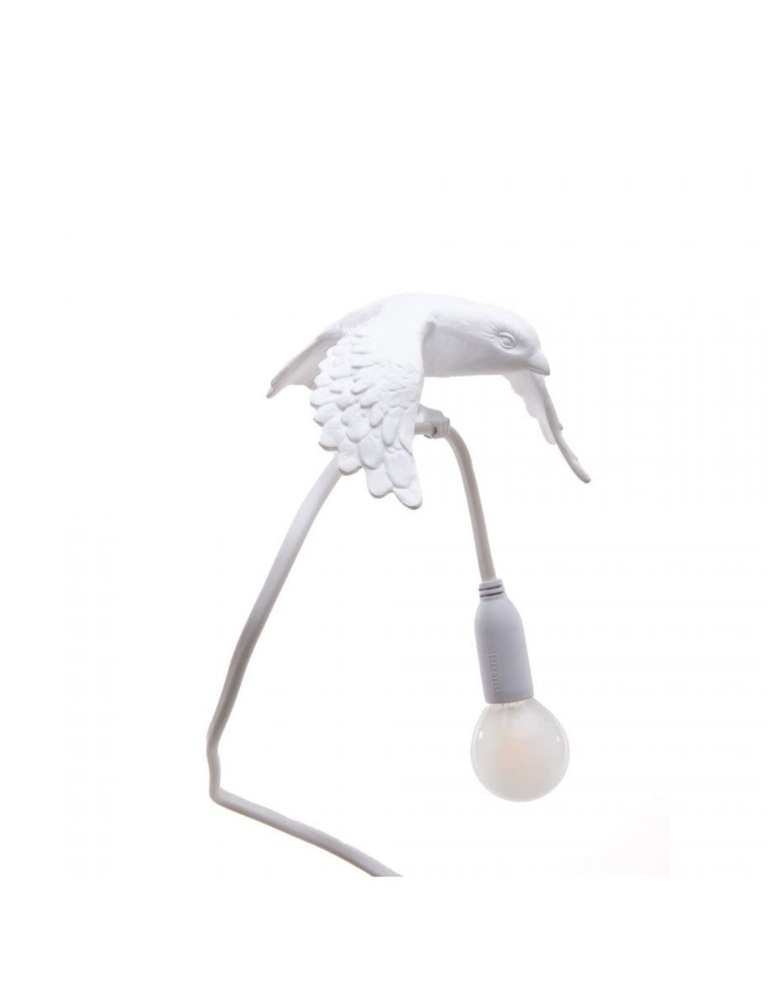 Seletti Sparrow Lamp with Clamp - Taking Off