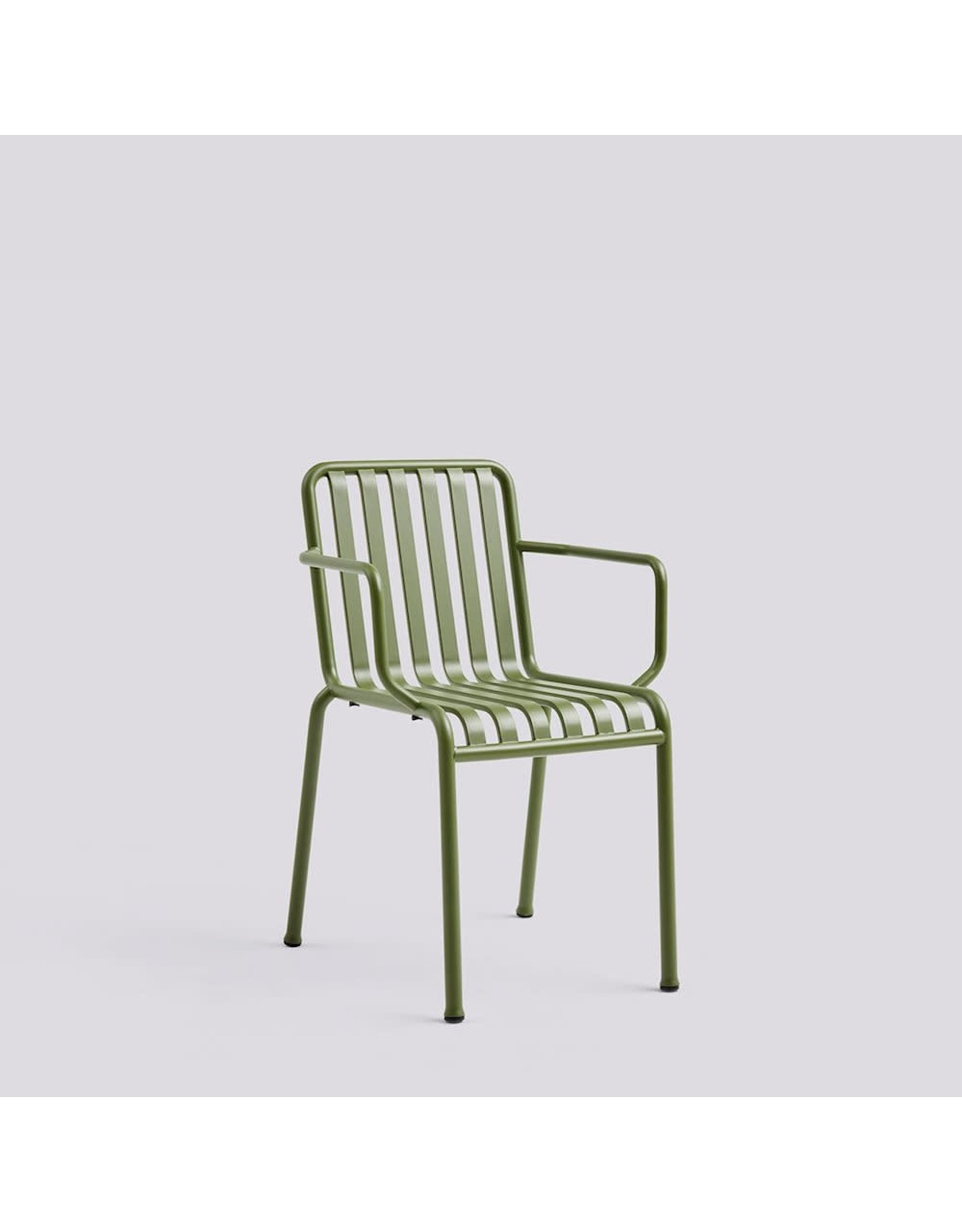 HAY Palissade Armchair-Olive powder coated steel