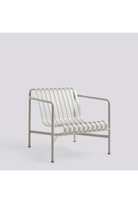 HAY Palissade Lounge Chair Low-Sky grey powder coated steel