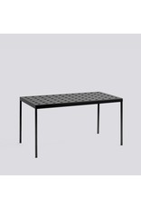 HAY BALCONY TABLE-L144 X W76 X H74 4 LEGS-ANTHRACITE POWDER COATED STEEL