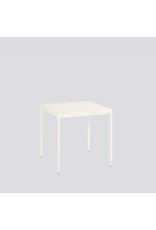 HAY BALCONY TABLE-L75 X W76 X H74 4 LEGS-CHALK BEIGE POWDER COATED STEEL