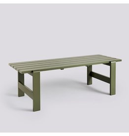 HAY WEEKDAY TABLE-L230 X W83 X H74-OLIVE WATER-BASED LACQUERED PINEWOOD
