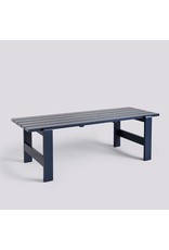 HAY NEW WEEKDAY TABLE-L230 X W83 X H74-STEEL BLUE WATER-BASED LACQUERED PINEWOOD
