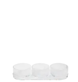 Stelton Pilastro Tapas Set Clear