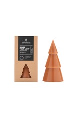 Xmas Tree Kaars Cognac - L