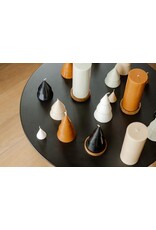 Xmas Tree Kaars Cognac - M Set Van 2