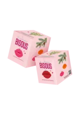 Bisous Lips Christmas Ornament L