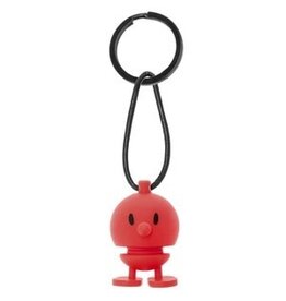 Hoptimist Keychain Bumble Red