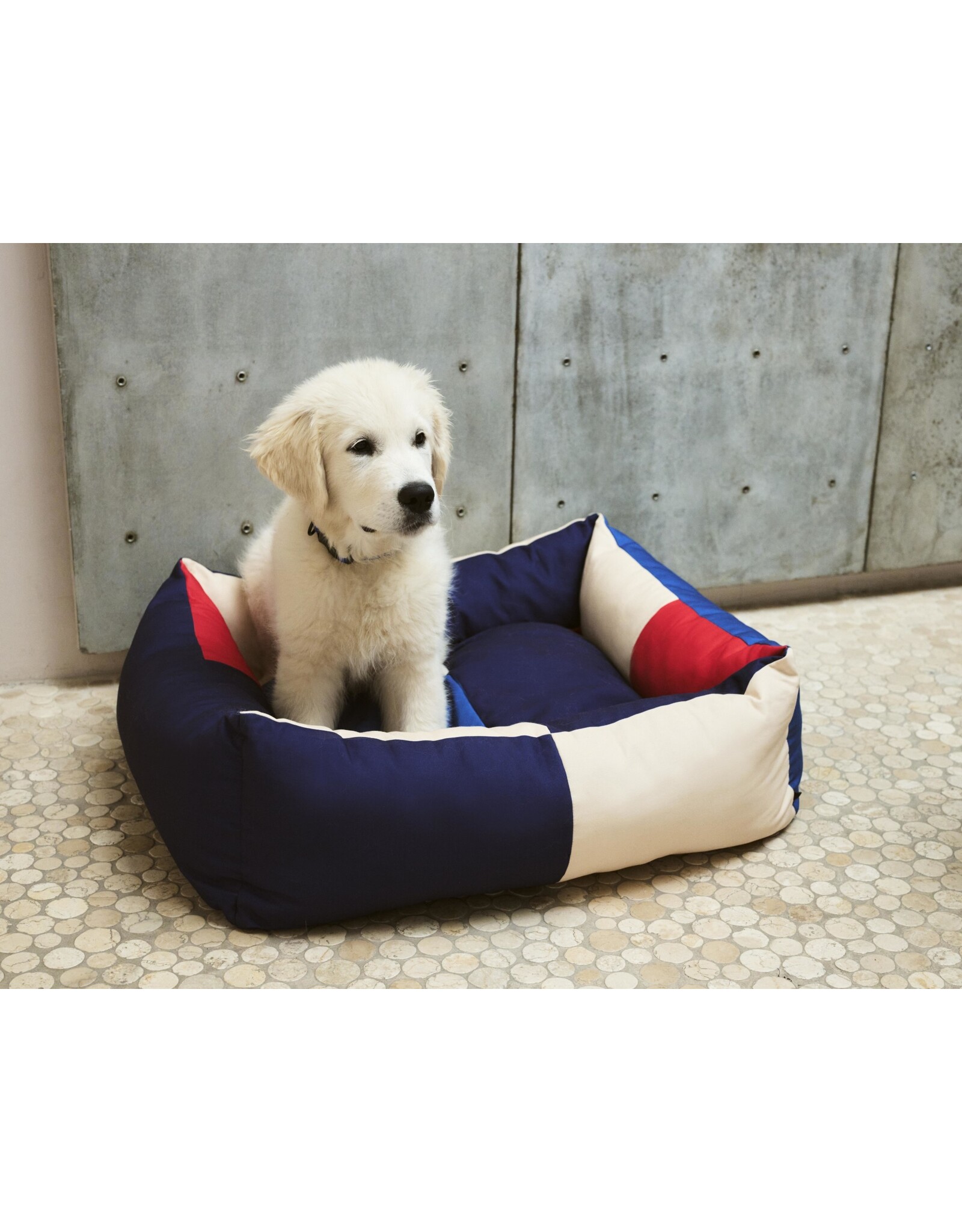 HAY Dogs Bed-Medium-Red,Blue