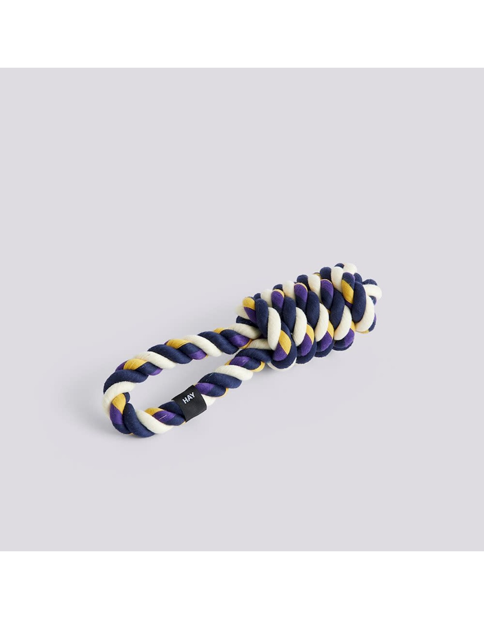 HAY Dogs Rope Toy-Blue, purple, ochre