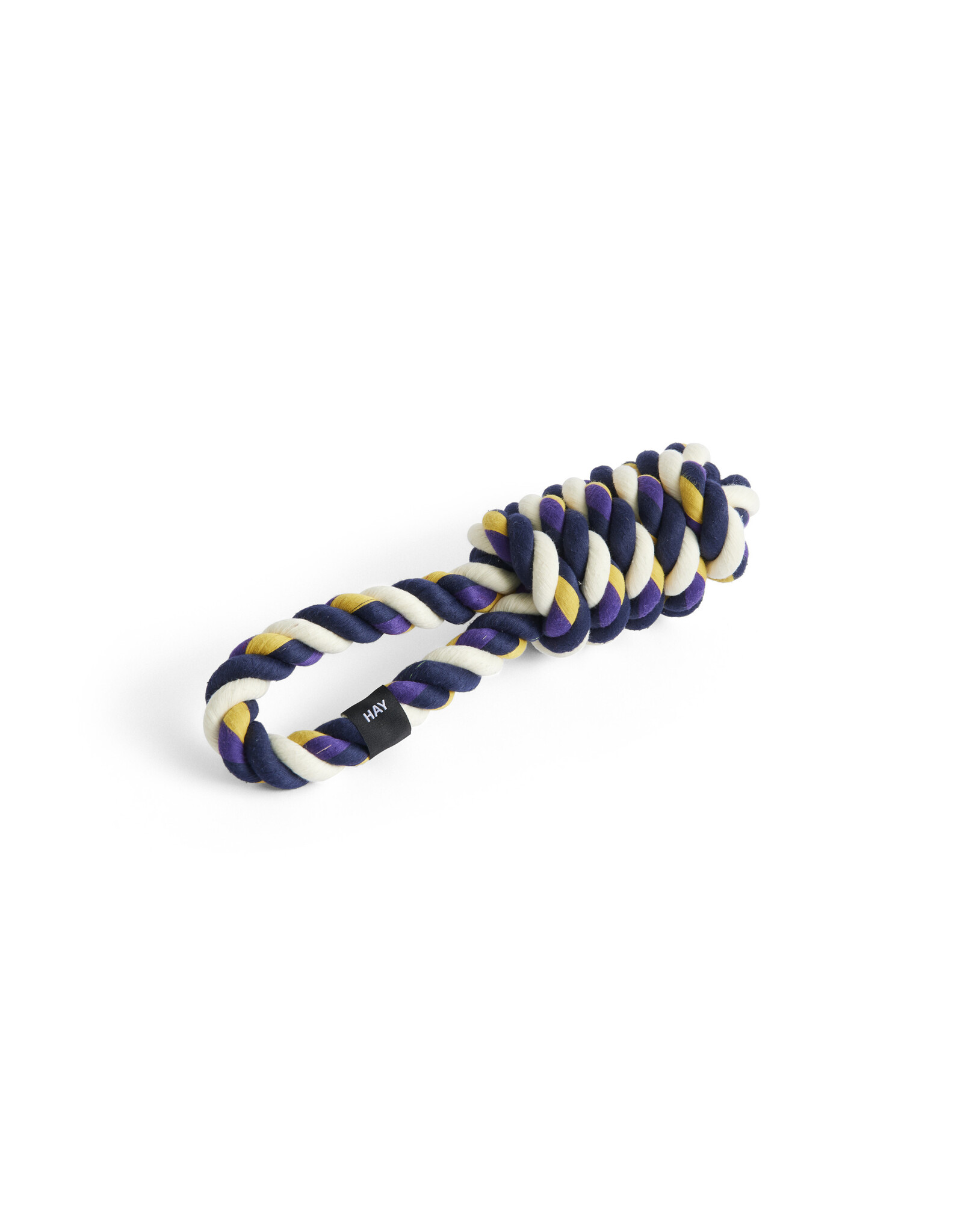 HAY Dogs Rope Toy-Blue, purple, ochre