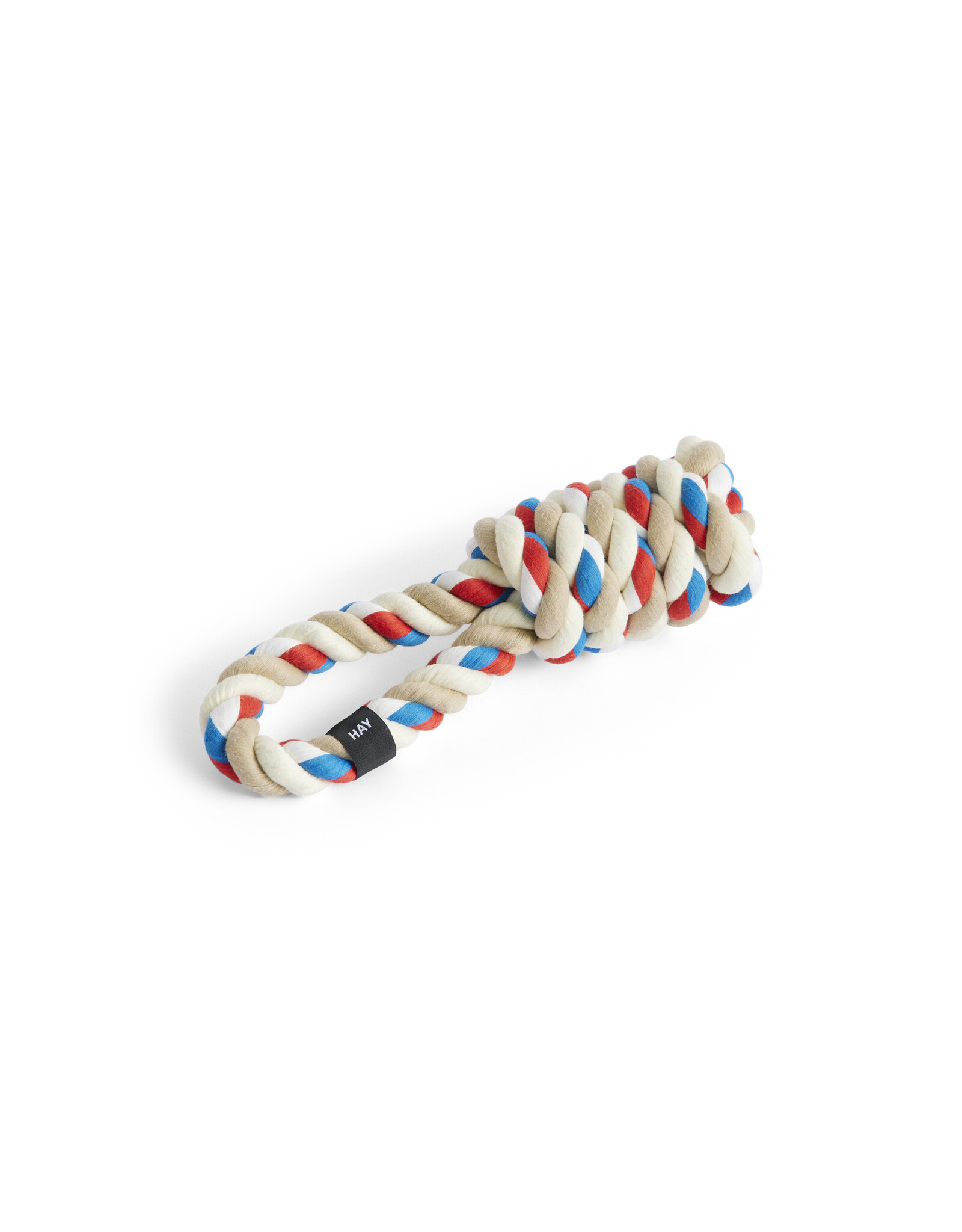 HAY Dogs Rope Toy-Red, turquoise, off-white